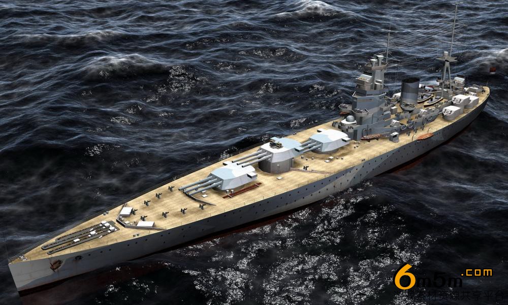 阿坝纳尔逊军舰模型